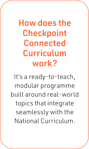 FAQ Card 1: How does the Checkpoint Connected Curriculum work?