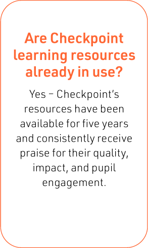 FAQ Card 4: Are Checkpoint learning resources already in use?